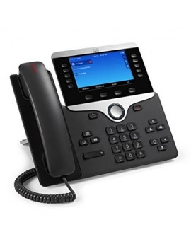 Telefono de Oficina Cisco CP-8851-3PCC-K9 Negro