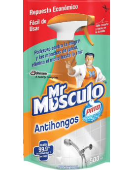 Mister Musculo Anti Hongos 500 Ml.