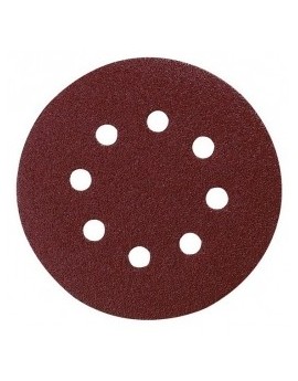 Disco de lija velcro 5" P/Madera G 240 perforada