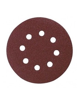 Disco de lija velcro 5" P/Madera G 320 perforada