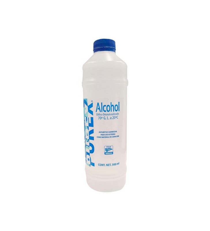 Alcohol Etilico Desnaturalizado 500 ml