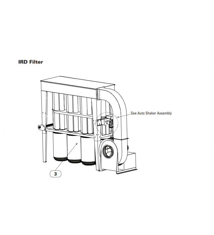 Ird Bag Clamp AJ0000620 Bag Clamp