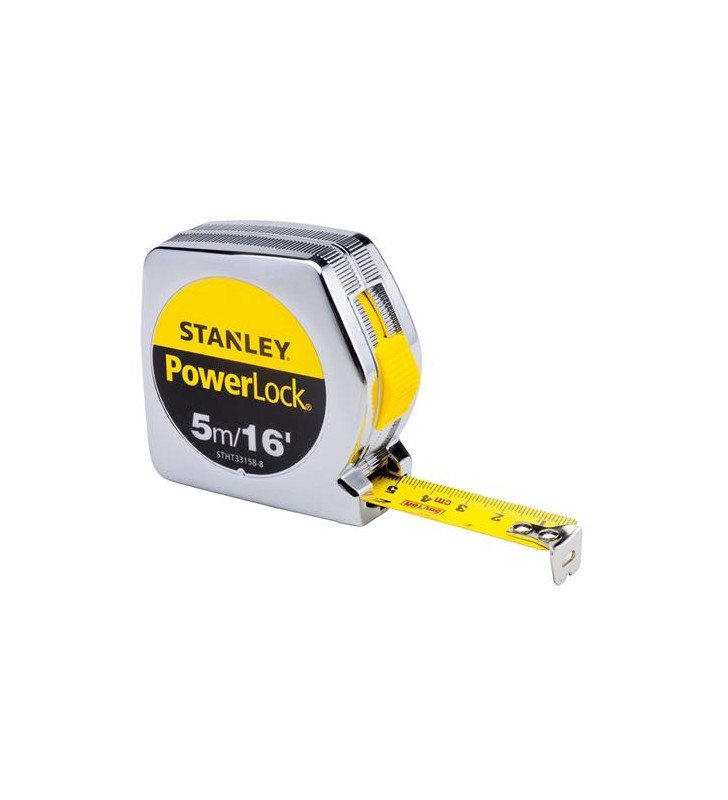 Flexometro 5 Mts Stanley Power Lock S33- 158