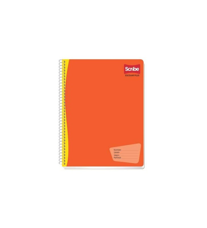 Cuaderno de Raya Scribe Profesional 7970 Espiral Con 100 Hojas