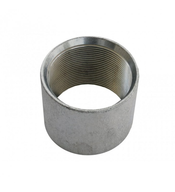 Cople de 13 mm 1/2''  Galvanizado CED.40 Luisiana Tipo PE