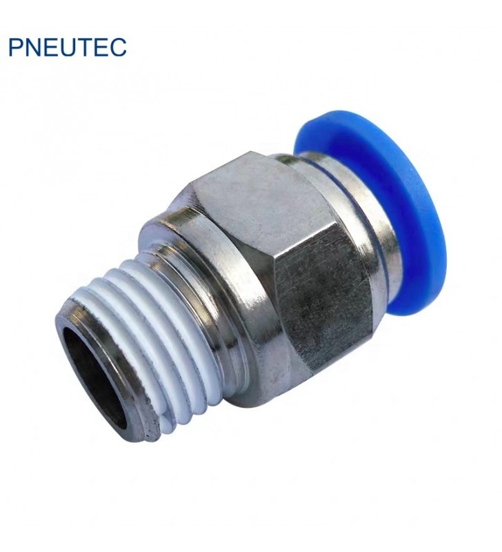 Conector 1/8'' - 1/8'' Manguera Pisco