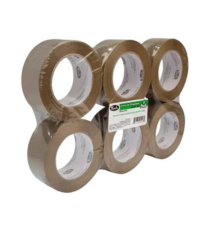 Charola Con 6 Rollos, Nom-050 Canela 48mm x 50m Tipo 179 TUK 231255