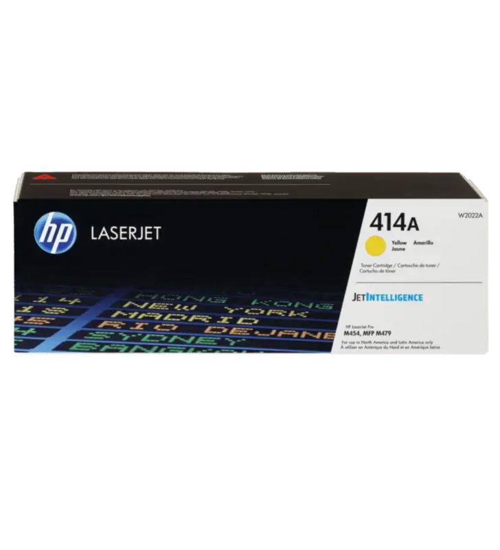 Cartucho Toner Hp 414A Amarillo