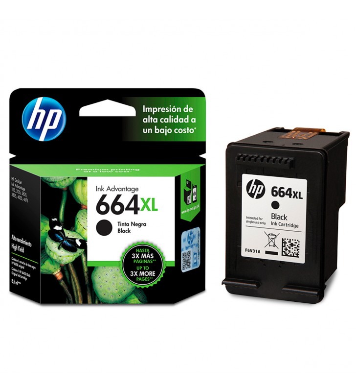 Tinta HP Negro 664XL