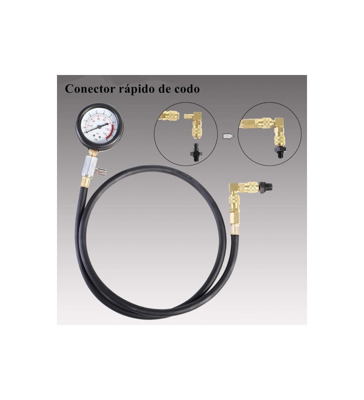 Kit Para Presion De Aceite con juego de adaptadores 0-145PSI