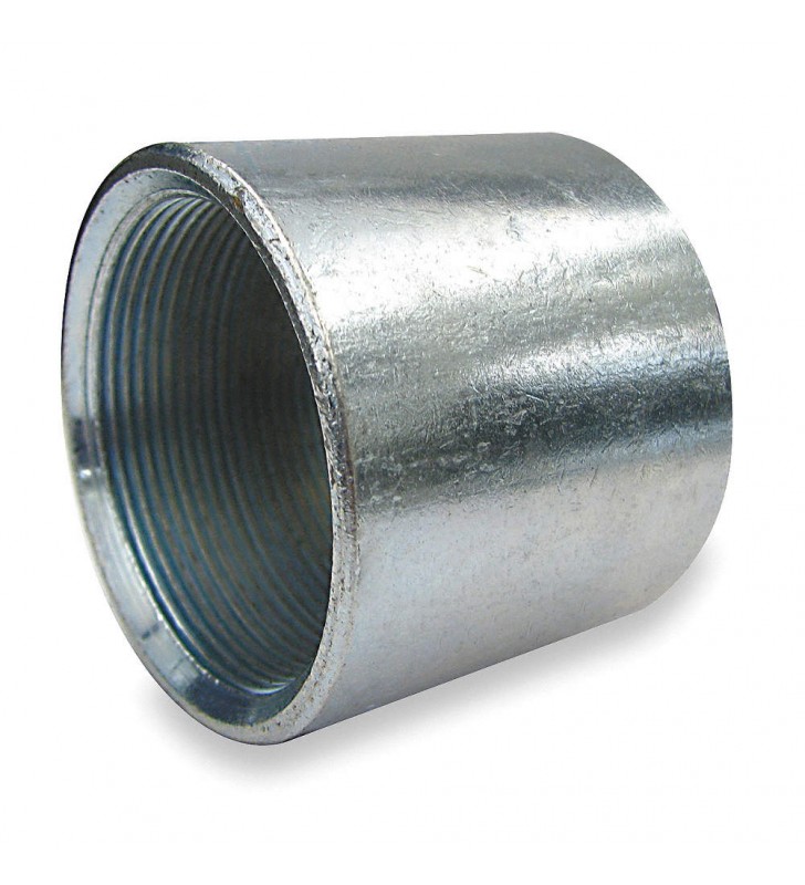 Cople Galvanizado De 1/4 Pulgada