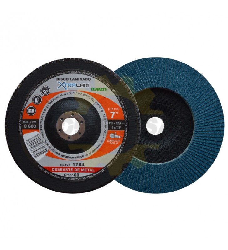 Disco Laminado De 7" X 7/8" Tenazit 1784