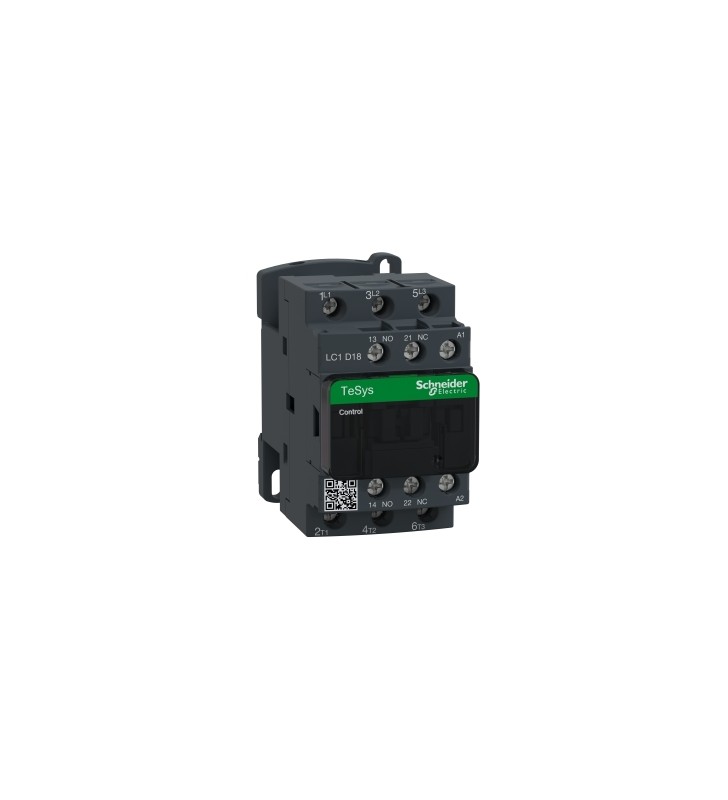 Contactor LC1D18F7 Tripolar 18A