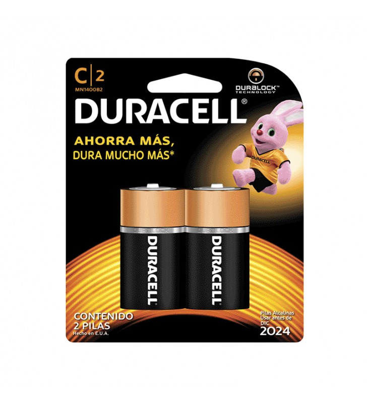 Pila Duracell C Blister 2 Pilas