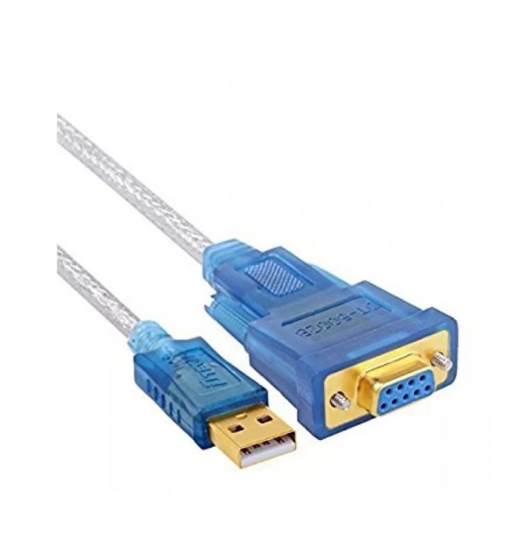 Cable Convertidor Usb A Serial Db9 Rs232 Pc Laptop Hembra Longitud 1 metro