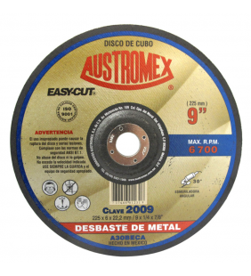 Disco de Desbaste 9 X 1/4 X 7/8 Austromex 2009