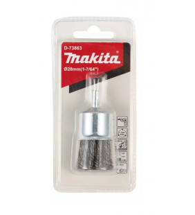 Carda Tipo Brocha De Alambre Trenzado 1 1/8 x 1/4 Makita 73863