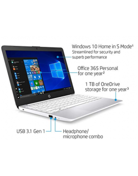 Laptop Hp Stream Laptop 11-ak1020nr 11-ak1020nr Blanco