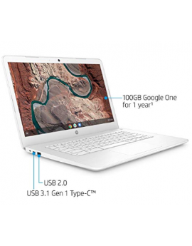 Laptop Hp Chromebook  14-db0050nr Blanco